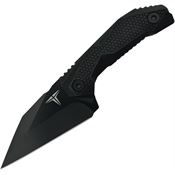 Takumitak 3S09 Sparky Black Fixed Blade Knife Black Handles