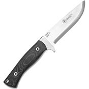 Brusletto 10104 Femund Fixed Blade Knife Black Canvas Micarta Handles