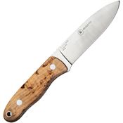 Brusletto 10111 Rondane Fixed Blade Knife Curly Birch Handles