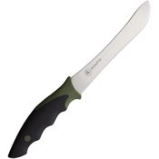 Brusletto 10154 Butcher Knife Black/OD Green Handles