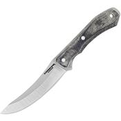 Condor 183646MSK K-Night Scullery Fixed Blade Knife Black Micarta Handles