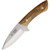 Cudeman 135L Colibri II Fixed Blade Knife Olive Wood Handles