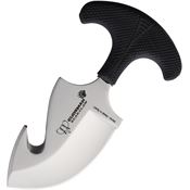 Cudeman 139H Bear Claw Guthook Fixed Blade Knife Black G10 Handles