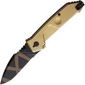 Extrema Ratio 0133DW MF1 Desert Warfare Linerlock Knife Tan Handles