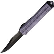 Heretic 024BF6ABSW24 Auto Manticore S Black MagnaCut Bowie OTF Knife Gray Handles