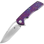 Kansept 1001M2 Kryo S35VN Framelock Knife Timascus Handles