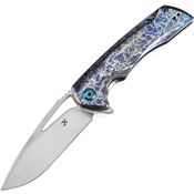 Kansept 1001A11 Kryo S35VN Framelock Knife Lightning Handles