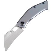 Kansept 2087A4 Osprey Stonewash S35VN Wharncliff Framelock Knife Blue Handles