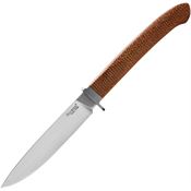 LionSTEEL AG1CVN AGO Fixed Blade Knife Natural Micarta Handles