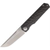 Maxace MM311B Baby Raccoon Dog Framelock Knife Gray Handles