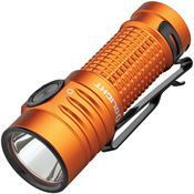 Olight BTNTURBOOGCW Baton Turbo FlashlightOrangeCW Handles