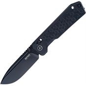 SRM 7228BAB Rubik Black AmbiLock Knife Black Handles