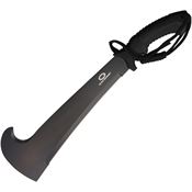 WithArmour 016BK Pro-Master Black Stainless GutHook Machete Black Handles