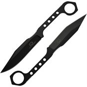 WithArmour 059BK Garfish Black Tanto Throwing Knives