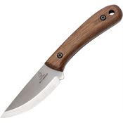 Beavercraft BSH7 Wild Harvest Carbon Steel Bushcraft Fixed Blade Knife Walnut Handles