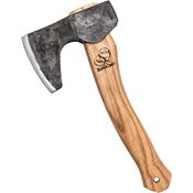 Beavercraft AX6 Bushcraft Bearded Hatchet Ash Wood Handles