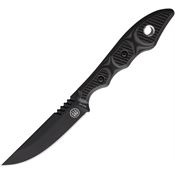 Beretta CO501A Large Black Carbon Steel Fixed Blade Knife Black/Gray G-11 Handles