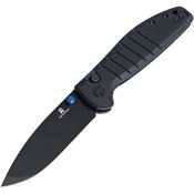 Bestech MK10E Bestechman Goodboy Jr. Black D2 Carbon Steel Knife Black G10 Handles