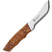 Brusletto 10158 Skinner Masur Fixed Blade Knife Birch Handles