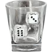 Caliber Gourmet LMSDICE Lucky Dice Glass