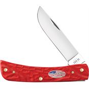 Case XX 39968 Sod Buster Jr Rough Red Handles