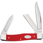 Case XX 56982 Md Stockman Knife Red Synthetic Handles