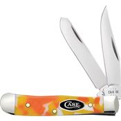 Case XX 53754 Tiny Trapper Knife Candy Corn Kirinite Handles