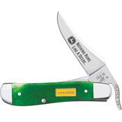 Case XX 15798 John Deere Russlock Knife Green Handles