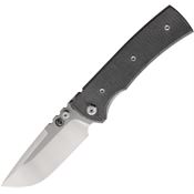 Chaves 14230 Redencion 229 Two Tone Elmax Drop Point Linerlock Knife Black Micarta Handles