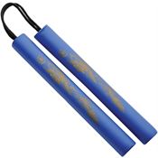 China Made 211624BL Foam Nunchucks Blue Handles