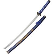 China Made 927030BL Gold Dragon Samurai Blue Handles