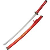 China Made 927030RD Gold Dragon Samurai Red Handles