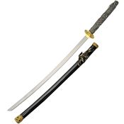 China Made 927042 Shinning Dragon Samurai Sword Sculpted Imitation Ivory Handles