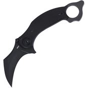 CRKT 2635 Du Hoc Black D2 Carbon Steel Deadbolt Lock Handles