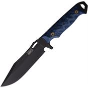 Dawson 16609 Marauder MagnaCut Fixed Blade Knife Blue/Black Handles