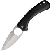 Elk Ridge A2004BK Assist Open Drop Point Linerlock Knife Black Handles