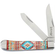 Elk Ridge 42452OR Trapper Knife Orange Handles