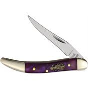 Frost SW109GA Small Toothpick Knife Purple Handles