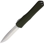 Heretic 033F2AGRN Auto Manticore X Stonewash MagnaCut OTF Knife OD Green Handles