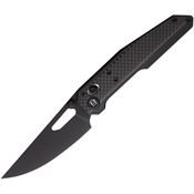 Hightron 01BLK Sharplyn Black AxisLock Knife Black G10/Carbon Fiber Handles