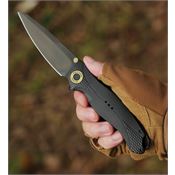 Karbon B120 Buck Horn Aluminum Black Handles