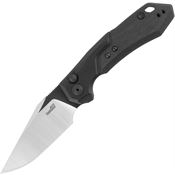 Kershaw 7851BLK Auto Launch 19 Two Tone Button Lock Knife Black Handles