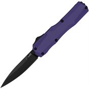 Kershaw 9000PURBLK Auto Livewire Black MagnaCut OTF Knife Purple Handles