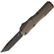 Kershaw 9000TFDEBW Auto Livewire Blackwash MagnaCut OTF Knife Tanto Handles