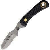 Knives Of Alaska 00066FG Muskrat S30V Fixed Blade Knife Black Surgrip Handles