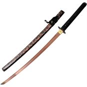 Komoran 048 Sword of the Tiger Black Faux Rayskin Handles