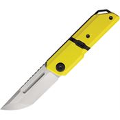 Maxace MM291A Capsule Tanto Linerlock Knife Yellow Handles