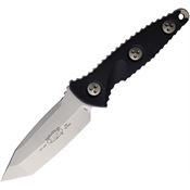 Microtech 114M10 SOCOM Alpha Mini Stonewash Tanto Knife Black G11 Handles