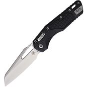 Microtech 21010FRGTBK MSI Stonewash Ram-Lok Knife Black Frag G10 Handles