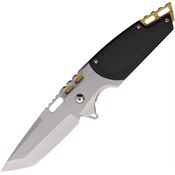 Mtech A2009SB Assist Open Linerlock Knife Black/Silver Handles